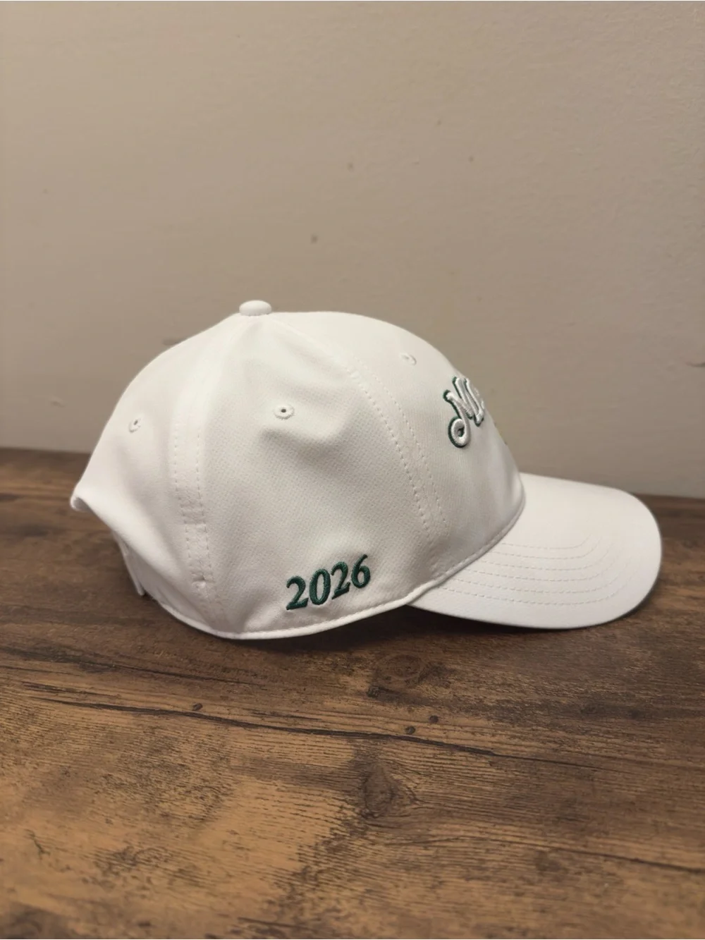 2026 Masters Hat By Ahead. New With Tags. 6 Panel. Performance. Velcro Back Snap - Picture 3 of 6